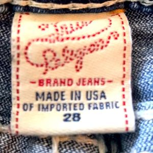 True religion jeans size 28